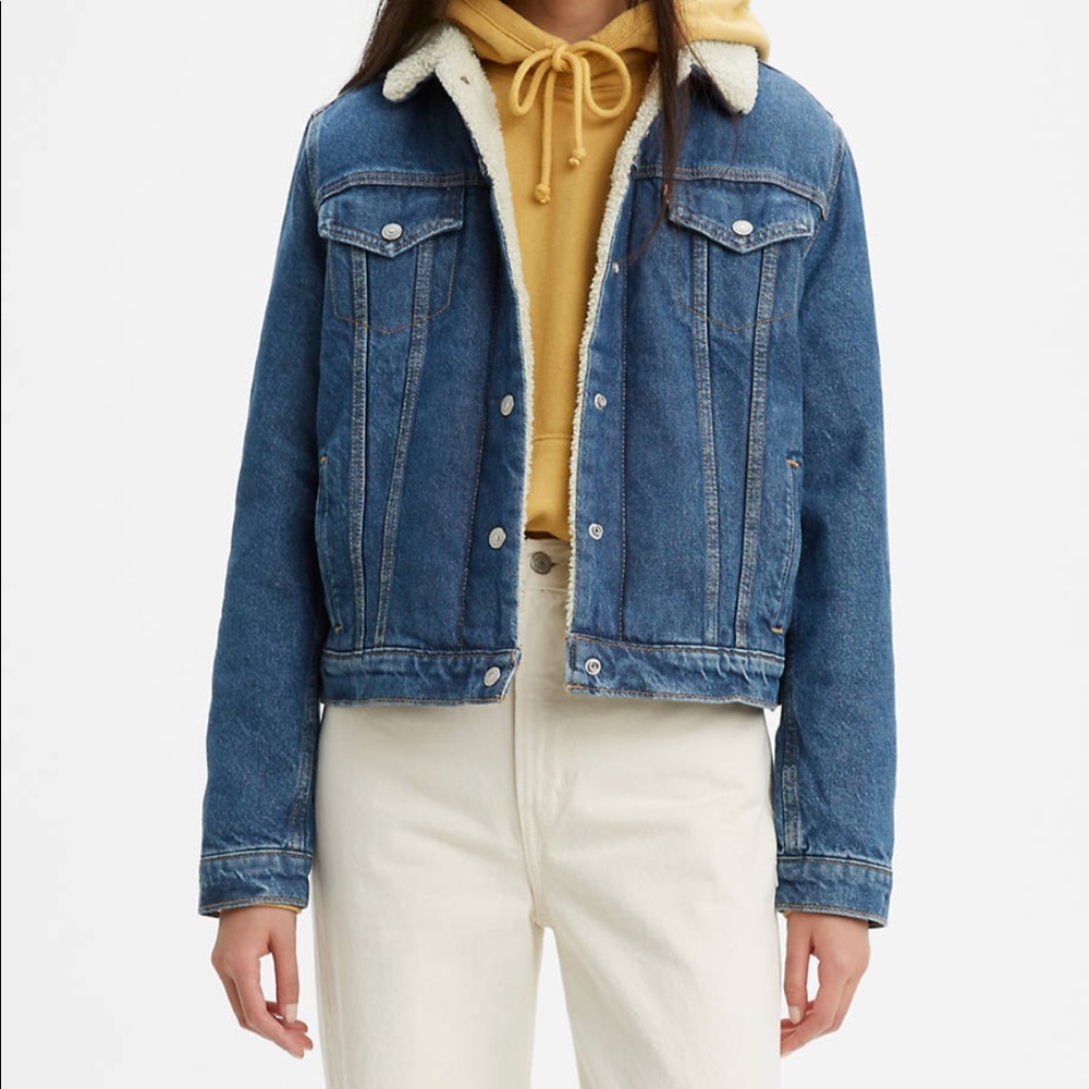 Levi’s original Sherpa trucker jacket